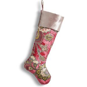 velvet Christmas stocking